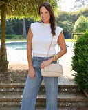 Leigh Quilted Crossbody Nude Quilted DQ
P37337