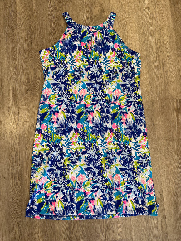 Sleeveless Key-Hole Dress