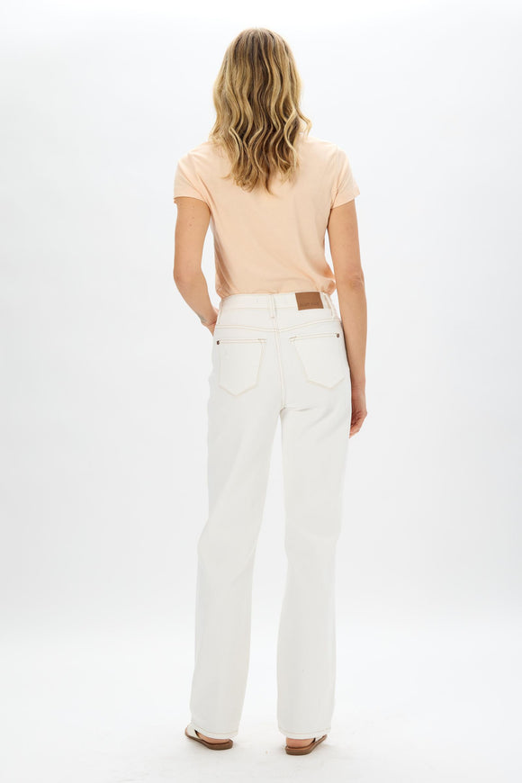 HIGH WAIST MILD DESTROY STRAIGHT LEG