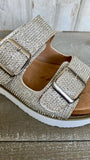 Corky’s Embellish Crystal Wedge Sandal