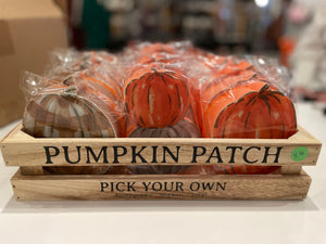 Foam pumpkin sponge