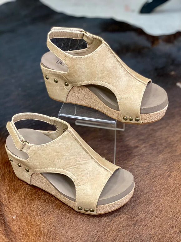 Corky’s Taupe Carley Sandals