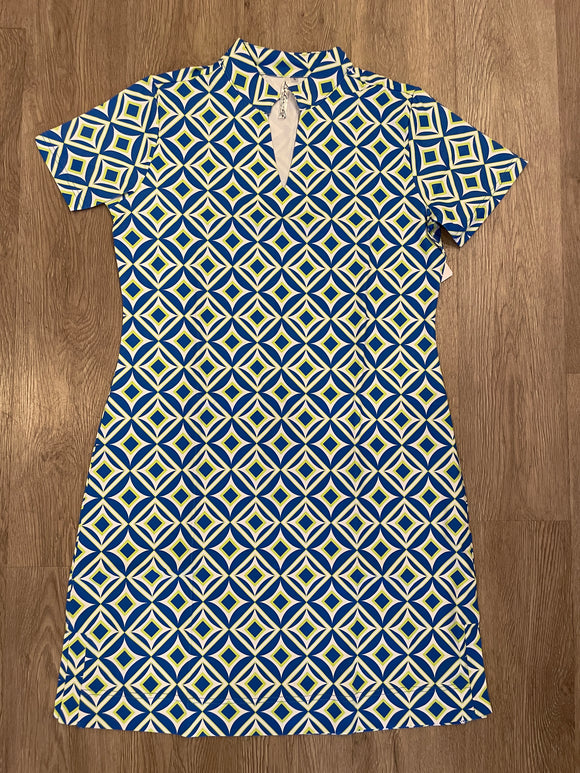 V-Neck Short Sleeve Dress