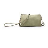 Monogrammable 3 Compartment Crossbody/Wristlet