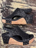 Corky’s Black Glitter Carley