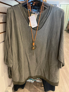 Plus Green Top w/ Tank