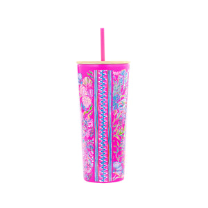 Tumbler with Straw, Shell Me Something Good