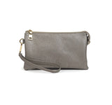 Monogrammable 3 Compartment Crossbody/Wristlet