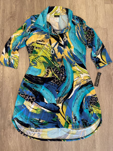 Caribe Print Dress