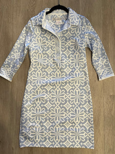 Everywhere Dress- Piazza Pale Blue