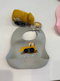 Silicone Bib/Tattle Set