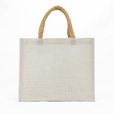 White Jute Gift Tote