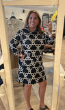 LuLu-B Button Up Neck Dress