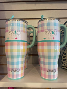 Pretty in Plaid Mega Mug (40oz)