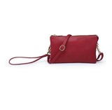Monogrammable 3 Compartment Crossbody/Wristlet
