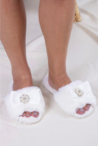 Cream Anya Slippers