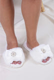 Cream Anya Slippers