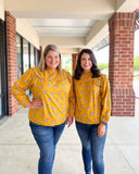 Michelle McDowell Lucky Stripe Robin Top