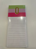 Initial Magnetic Notepads