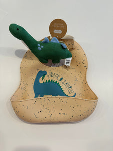 Silicone Bib/Tattle Set