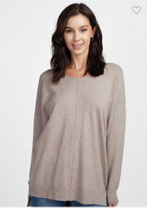 Heather Mocha Dreamers Sweater