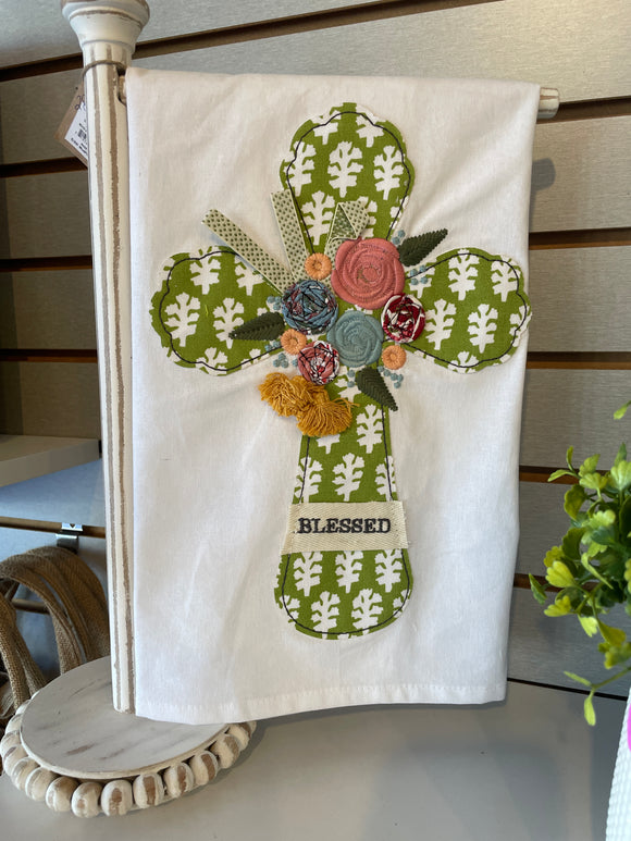 Blessed Cross Hand Towel