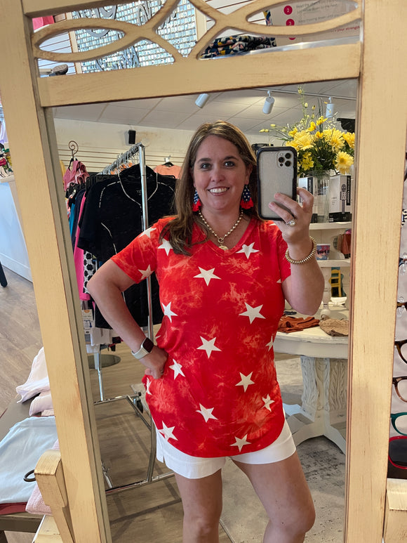 Red Stars Top