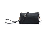 Monogrammable 3 Compartment Crossbody/Wristlet