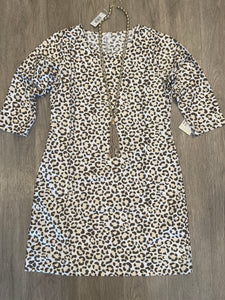 Chocolate Leopard Travel Dress