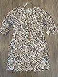 Chocolate Leopard Travel Dress
