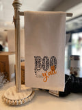 Wood Beaded Towel Holder