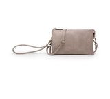 Monogrammable 3 Compartment Crossbody/Wristlet