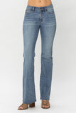 MIDRISE RAW HEM BOOTCUT