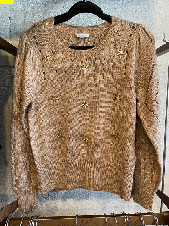 Sequin Detail Sweater