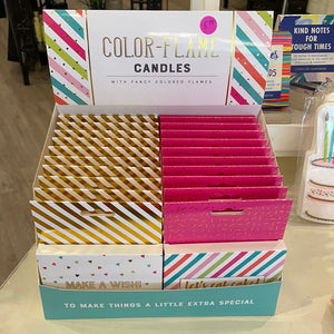 Color Flame Candles
