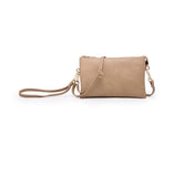 Monogrammable 3 Compartment Crossbody/Wristlet