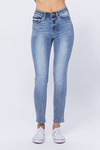 HI-RISE LIGHT BLEACH WASH RELAXED FIT