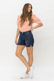MIDRISE MID LENGTH CUT OFF SHORTS