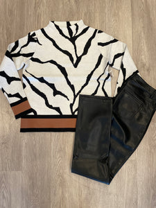 5 POCKET STRAIGHT PU PANT